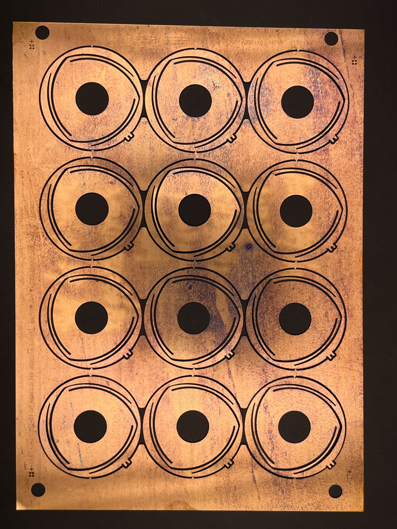 鈹銅彈簧片蝕刻加工